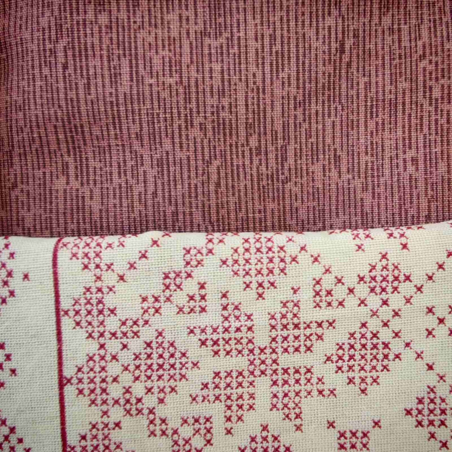 Pamučna posteljina za francuski ležaj sa ravnim čaršafom