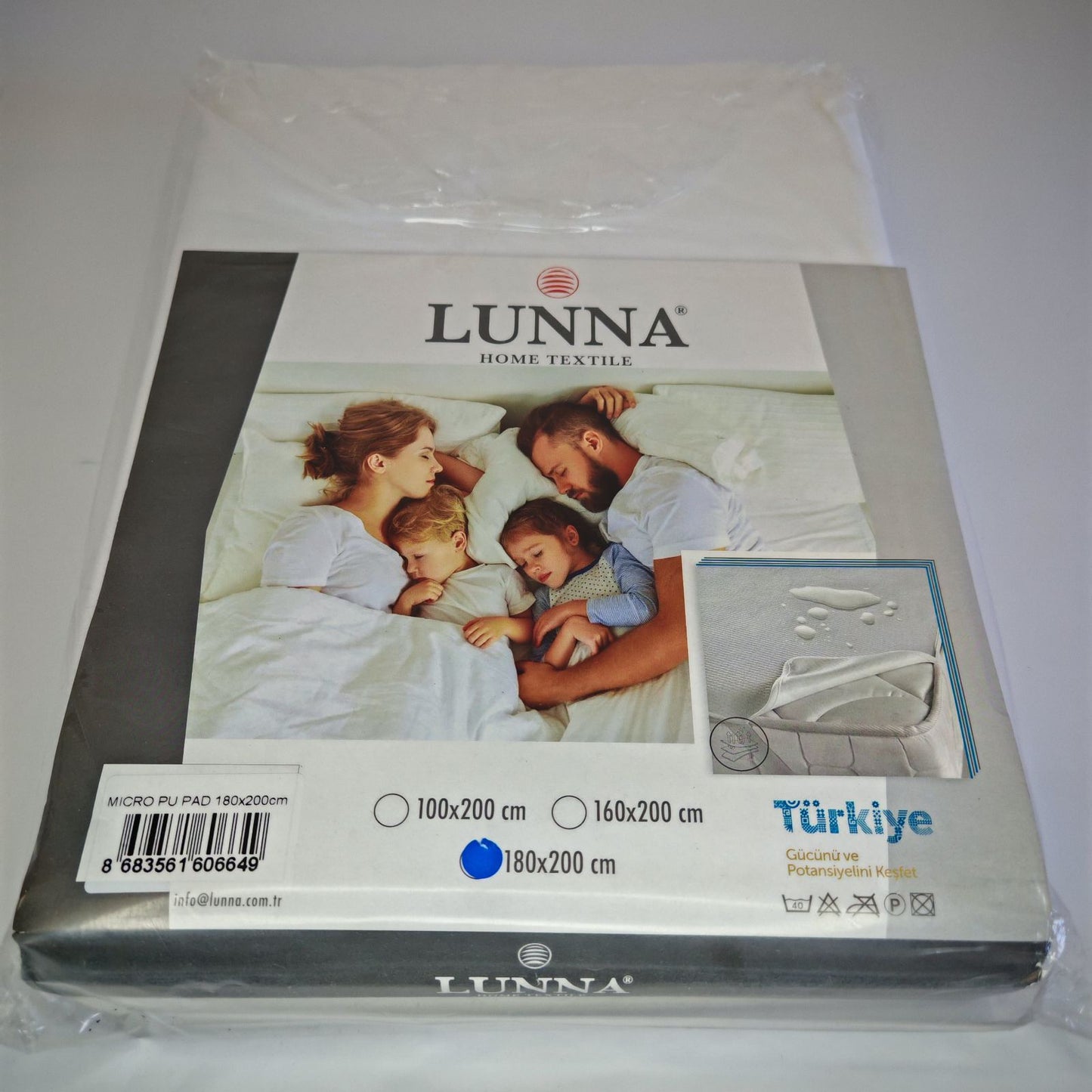 Nepromočivi čaršaf 180x200