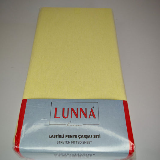 Pamučni čaršaf na lastiš za francuski ležaj + dve jastučnice