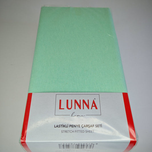 Pamučni čaršaf na lastiš za francuski ležaj + dve jastučnice